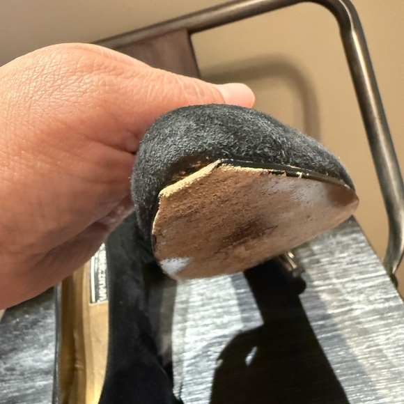 Stuart Weitzman Black Suede Heels - Picture 3 of 14